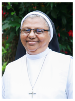 Provincial  Rev. Sr. Marie Lourdes A.C.