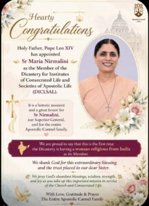 A Historic Honour for Apostolic Carmel